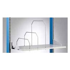 Arlink 4172 Wire Shelf Divider for Variable Angle Shelves, 24" x 6"