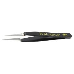 Aven Tools 18056ARS Artis 3C-SA ESD-Safe Stainless Steel Tweezers with Fine Tips, 4.25" OAL