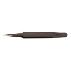 Aven Tools 18532 705 ESD-Safe Plastic Tweezers with Very Fine, Tapered Tips, 4.5" OAL