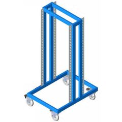 CCSWS3656 Column-Style Welded SMT Cart, 36" x 29" x 56"