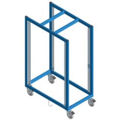 COSWS3676 Open-Style Welded SMT Cart, 36" x 37" x 76"