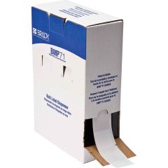 Brady Worldwide BM-109-427 Self-Laminating Vinyl Wire & Cable Labels, White/Clear, 1.5" x 4", Roll of 500