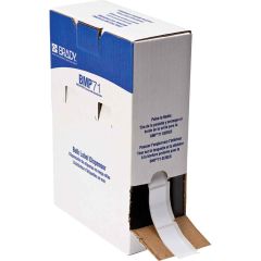 Brady Worldwide BM-20-423 Harsh Environment Multi-Purpose Polyester Labels, White, 2" x 1", Roll of 1,000