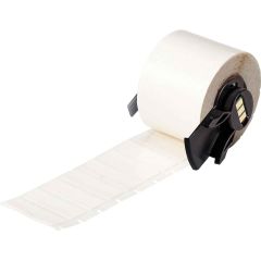 Brady Worldwide M6-29-423 Harsh Environment Multi-Purpose Polyester Labels, White, 1.5" x 0.5", Roll of 500