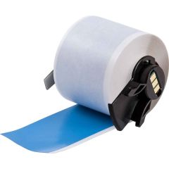 Brady Worldwide M6C-1900-439-BL Multi-Purpose Vinyl Label Tape, Blue, 1.9" x 50' Roll