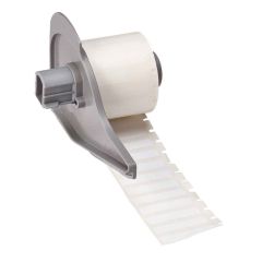 Brady Worldwide M7-25-423 Harsh Environment Multi-Purpose Polyester Labels, White, 1.25" x 0.25", Roll of 750