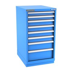 Champion Tool Storage Narrow Width Counter Height Cabinet with 90 Compartments & 8 Drawers, 28.5" x 22.12" x 41.75"