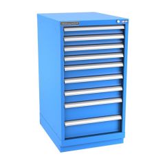 Champion Tool Storage Narrow Width Counter Height Cabinet with 99 Compartments & 9 Drawers, 28.5" x 22.12" x 41.75"