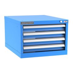 Champion Tool Storage Narrow Width Stackable Cabinet with 50 Compartments & 4 Drawers, 28.5" x 22.12" x 15.75"