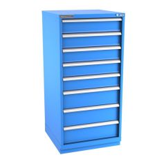 Champion Tool Storage Standard Width Eye Level Height Cabinet with 81 Compartments & 8 Drawers, 28.5" x 28.25" x 59.5"