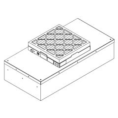 Envirco 64125-002 16" x 23.25" x 2" MERV8 Pleated Prefilter