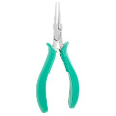 Excelta 2843 Two Star 4.75" Medium Round Nose Stainless Steel Plier