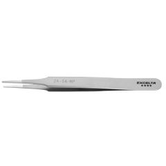 Excelta 2A-SA-MP &#9733;&#9733;&#9733; Precision SMD Neverust&reg; Stainless Steel Tweezers with Mirror Polished & Straight, Tapered, Flat, Rounded Tips