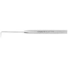 Excelta 331B &#9733;&#9733;&#9733; Stainless Steel Probe with 90&deg; Angled, Short, Mini Fine Tip, 3.0" OAL