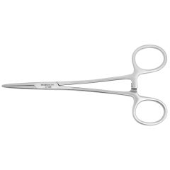 Excelta 37-SE &#9733;&#9733; Cleanroom-Safe Locking Hemostat with Straight, Serrated Jaw, 6.0" OAL