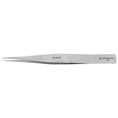 Excelta AA-SA-PI Two Star 5.00" Straight Medium Point Anti-Magnetic Tweezer