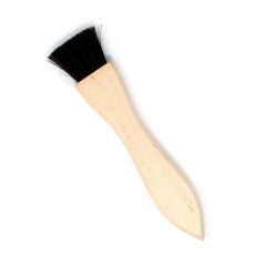 Gordon Brush WA12HH-1 Anti-Static Applicator Brush with 1" Horse Hair Bristles & Hardwood Handle, 4.9375 OAL