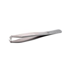 Ideal-tek 15AGW.C.0.ITU High Precision Carbon Steel Cutting Tweezer with 135&deg; Predominantly Angled Blade Tips, 4.53" OAL