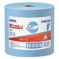 Kimberly Clark 34965 WypAll® X60 Wipers Jumbo Roll, Blue