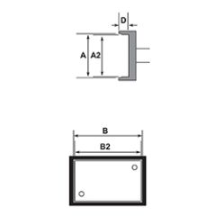 PLCC-52 Chip Quad Rework Cartridge, 20.32 x 20.32mm