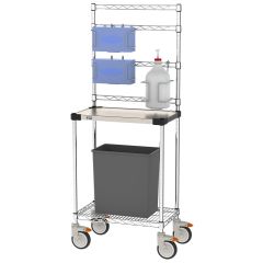 Metro CR142454-SNST Mobile PPE Sanitizer Station