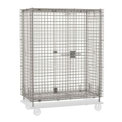 Metro SEC53S-HD Stainless Steel Security Cart, Heavy-Duty, fits 24" x 36" Shelves