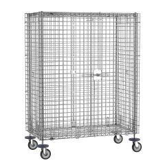 Metro SEC56DC Chrome Security Cart, fits 24" x 60" Shelves