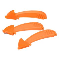 Micronova BC-01IR Sterile Retractable Bag Cutter, Orange (Case of 50)