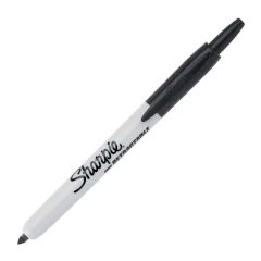 Irradiated Sharpie&reg; Fine Point Retractable Markers, Black