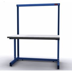 Production Basics 1000 C-Leg Series Standard Laminate Workstation, 30" x 48"