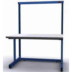 Production Basics 1001 C-Leg Series Standard Laminate Workstation, 36" x 48"