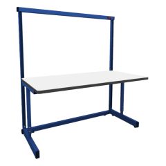 Production Basics C-Leg Workstation with ESD Laminate