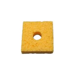 SIR S415-P10 Solder Tip Cleaning Sponges with Hole, 2.1" x 2.1" x 5/8" (Pack of 10)