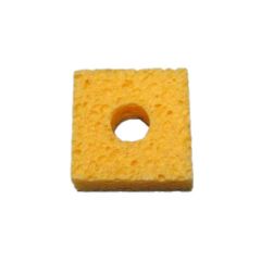 SIR S418-P10 Solder Tip Cleaning Sponges with Hole, 1.8" x 1.8" x 5/8" (Pack of 10)