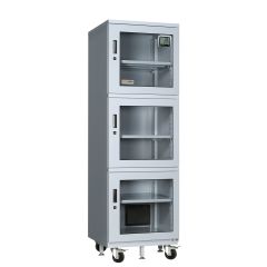 StatPro XUSTLSDC1001-CM Super Fast Dry Cabinet with 3 Chambers, & Glass Doors 29.9" x 23.6" x 76"