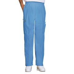 7437 Fashion Seal® Unisex Ultimate Pants with Cargo Pockets, Ciel Blue