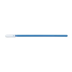 Teknipure TKS551P TekniSwab Polyester Knit Cleanroom Swabs with Double Layer, Small Head & Blue Polypropylene Handle, 2.79" OAL (Case of 2,500)