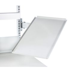 Treston 92749002P ESD-Safe Adjustable Auxiliary Shelf with Double Articulating Arm, 16" x 24"