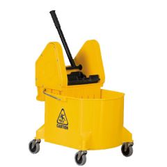 Downpress Wringer and Bucket, 32 Quart Capacity