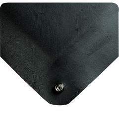 Wearwell 791 Static Dissipative Anti-Fatigue Mat, Black