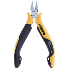 Wiha 32708 Precision Wide Tapered Head Flush Cutter, 4.5" OAL