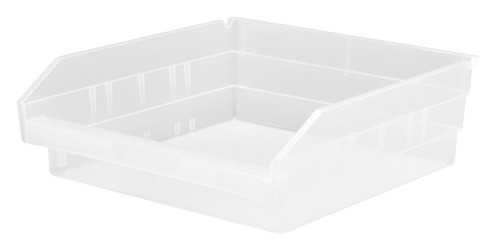 Quantum Qsb109cl Economy Clear-view Shelf Bins, 11.13