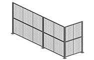 Cogan Wire Mesh Partition Panels