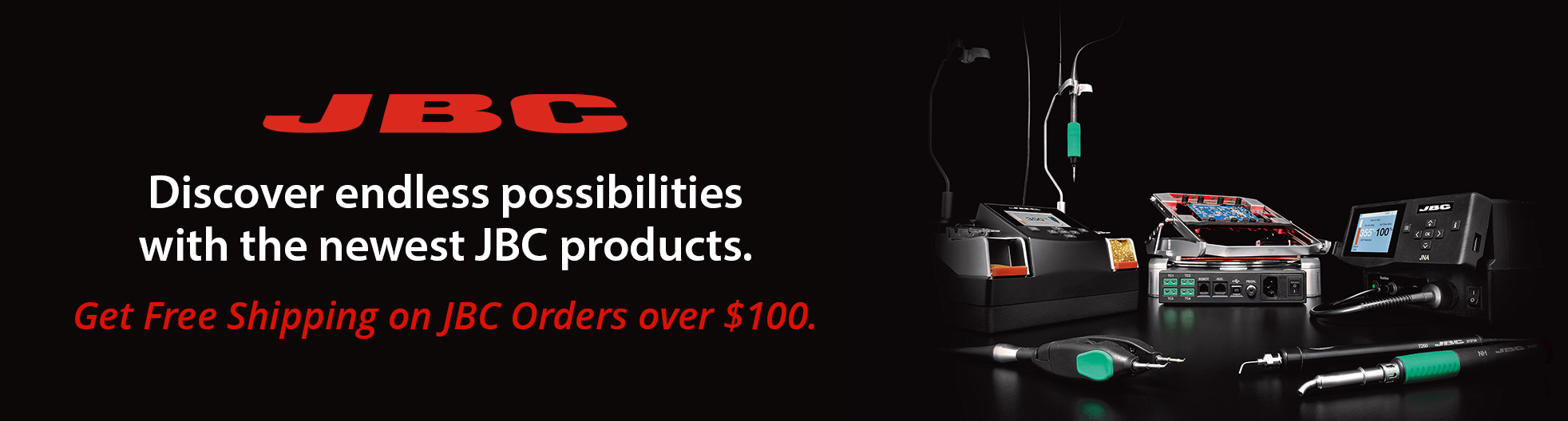 Discover the endless possibilities with the newest JBC products.