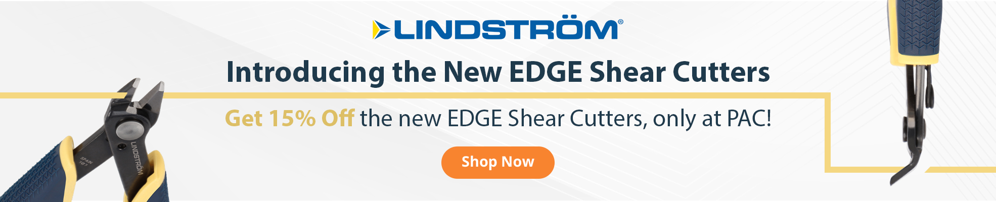 Get 15% Off the new EDGE Shear Cutters