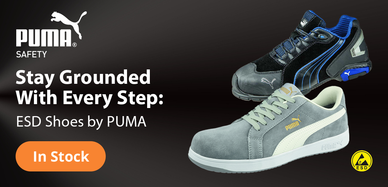 Stay Grounded with Every Step: ESD Shoes by PUMA